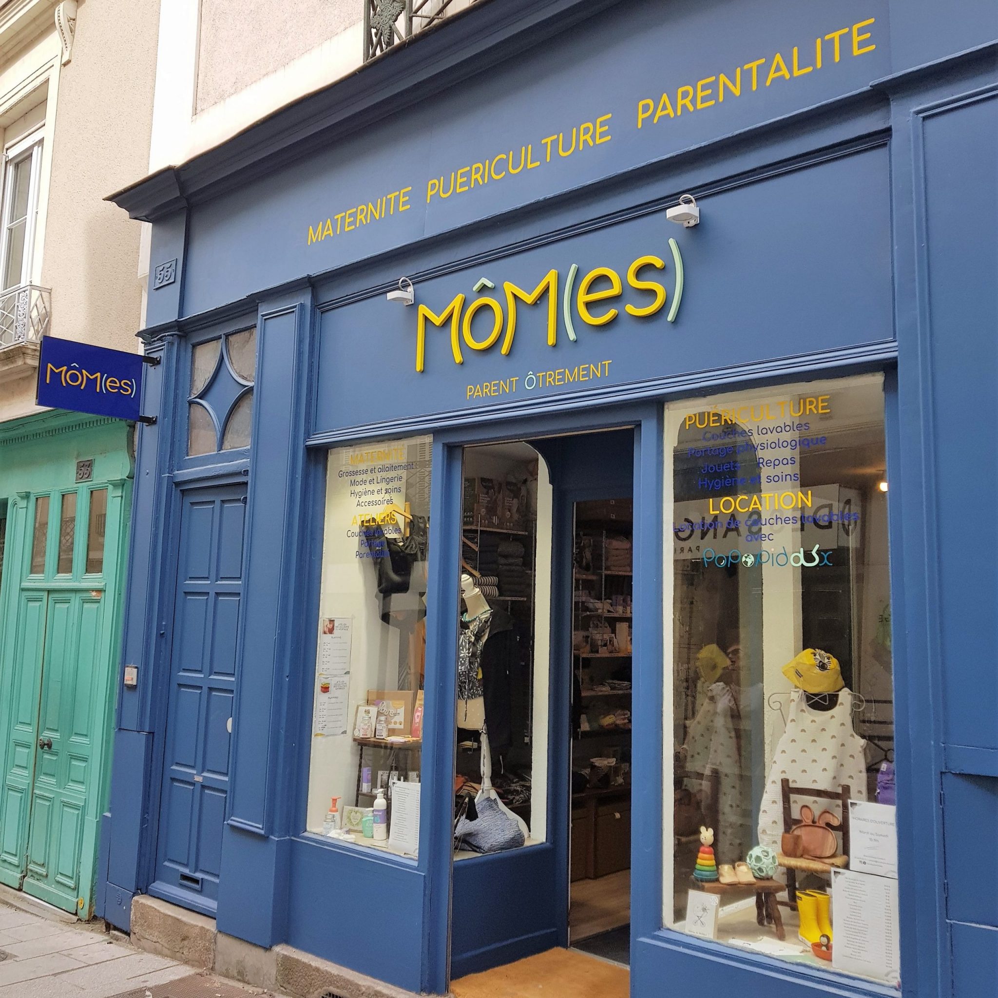 A Angers, magasin boutique pour bébé, maternité et parentalité 