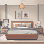 chambre adulte complete 160x200 ensemble moderne illustration