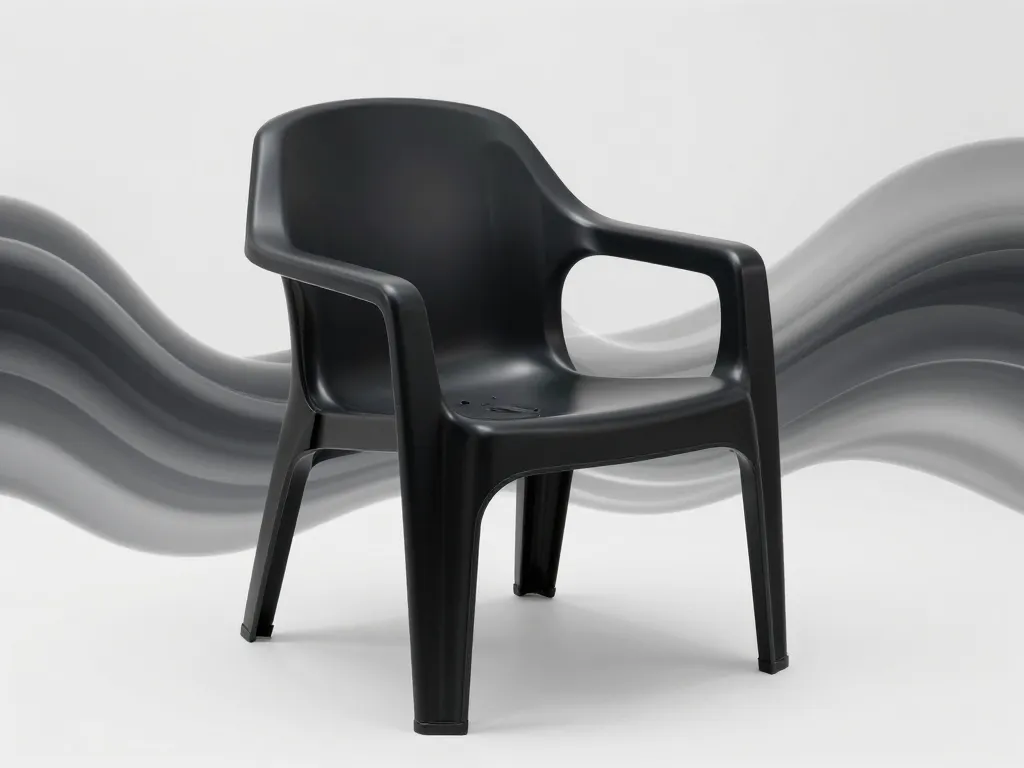 comment raviver un salon de jardin en plastique noir transformation brillante