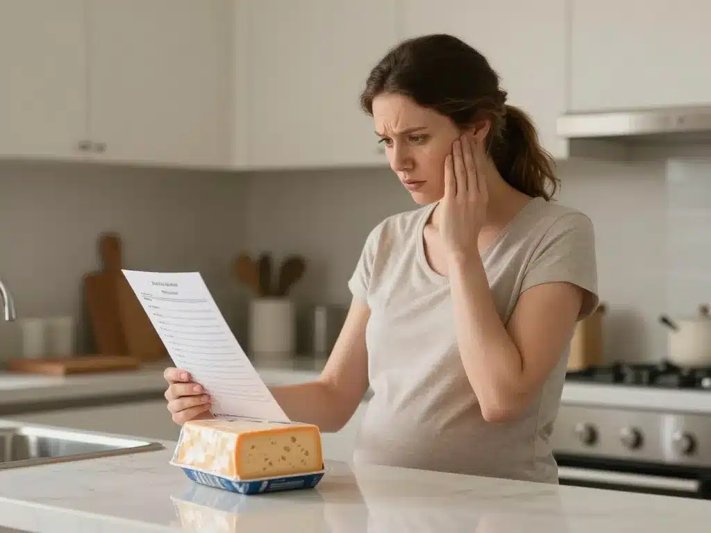 femme enceinte gestes après fromage râpé