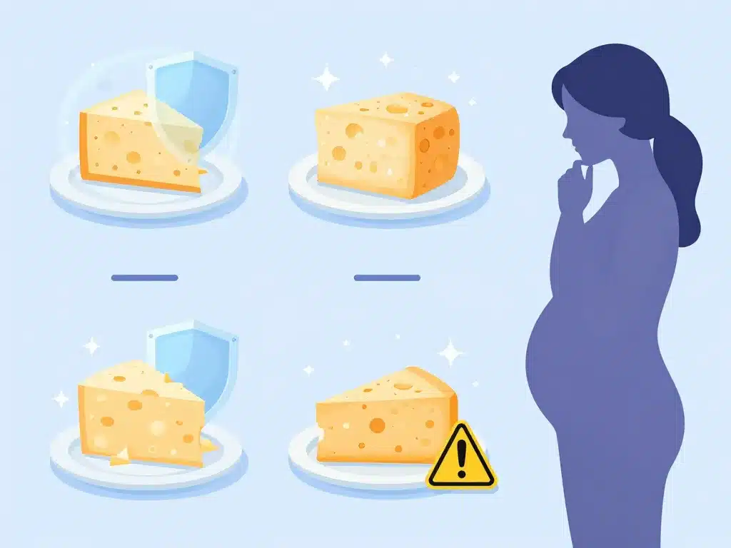 risques fromage râpé enceinte choix sécurisés