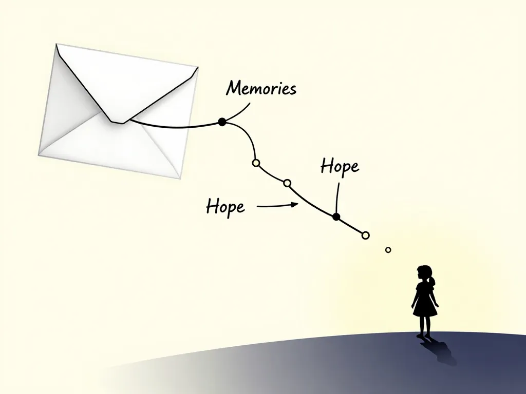 Structurer une lettre à ma petite fille que je ne vois plus flux souvenirs et espoir