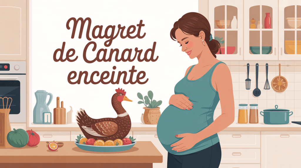 magret de canard enceinte bien cuit femme enceinte
