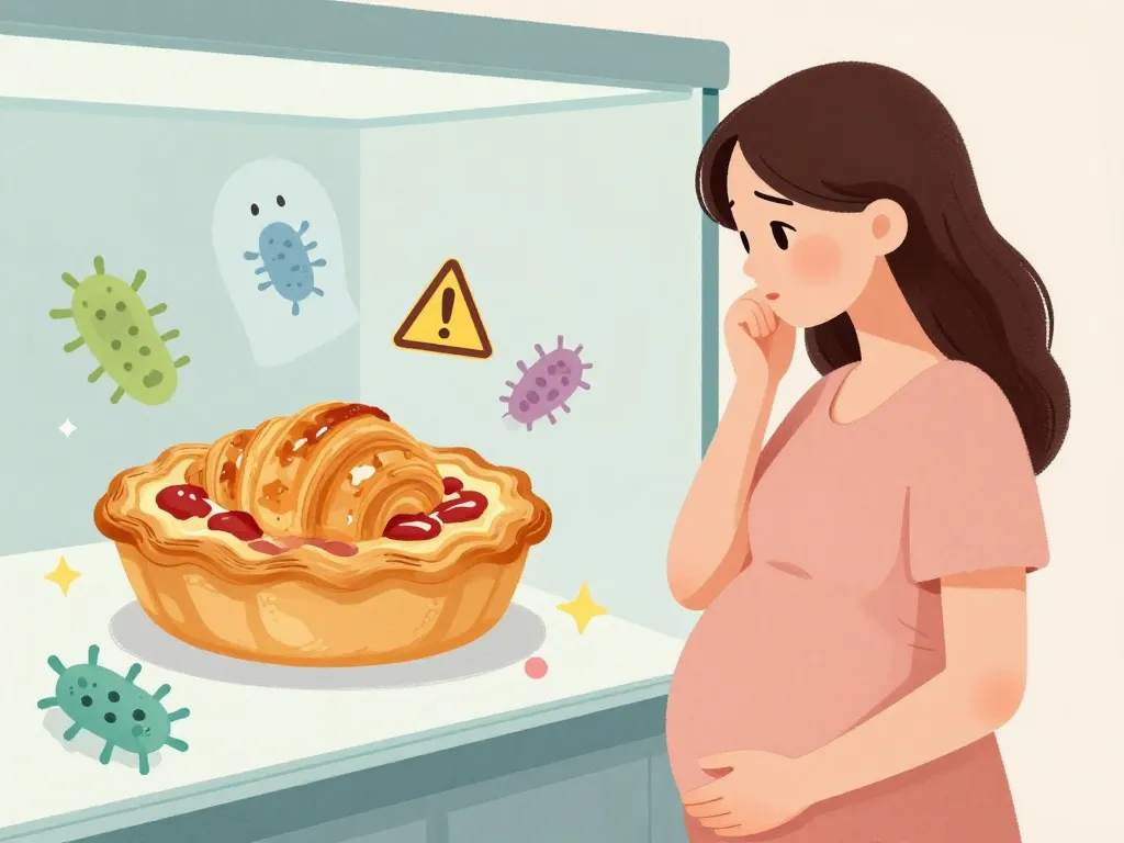 risque de pâté en croûte enceinte avec bactéries