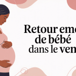 symptôme bébé qui se retourne dans le ventre, femme enceinte, style rassurant
