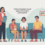 visite assistant social information préoccupante famille domicile