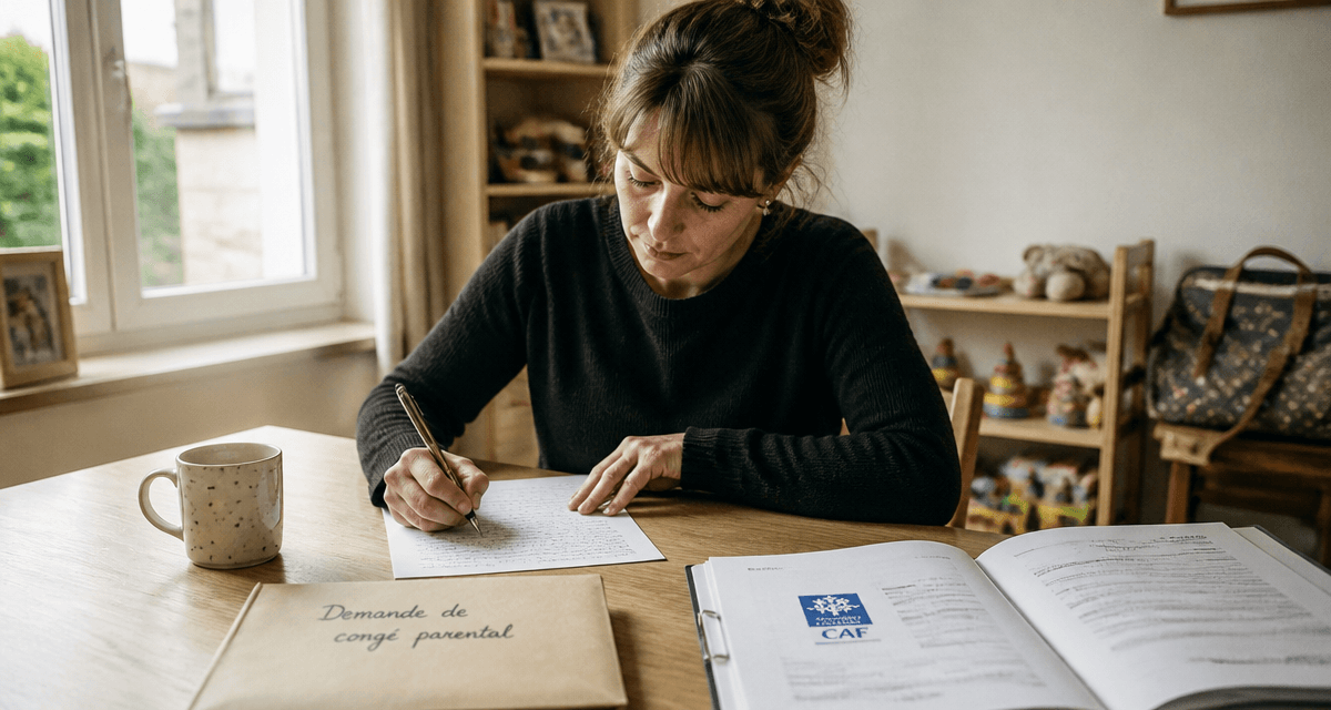 assistante maternelle congé parental écriture lettre