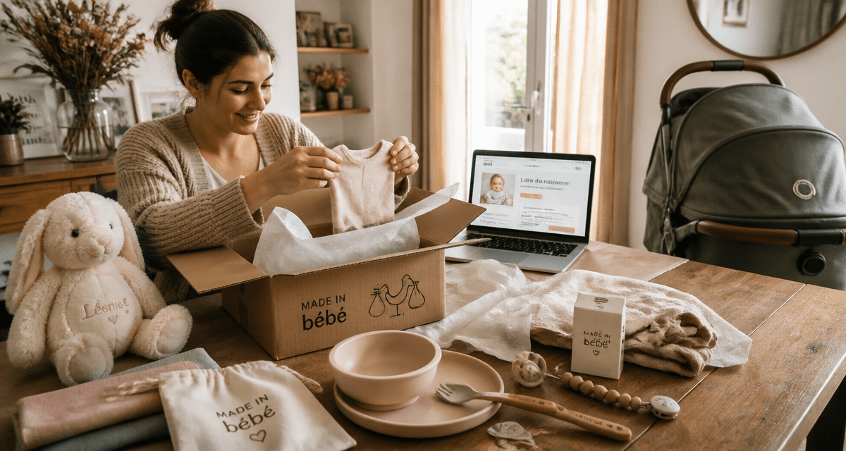 avis made in bebe maman ouvre colis