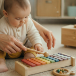 jeux musical pour bebe xylophone bois