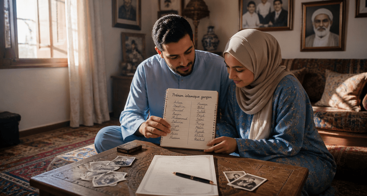couple choisit prenom islamique garcon