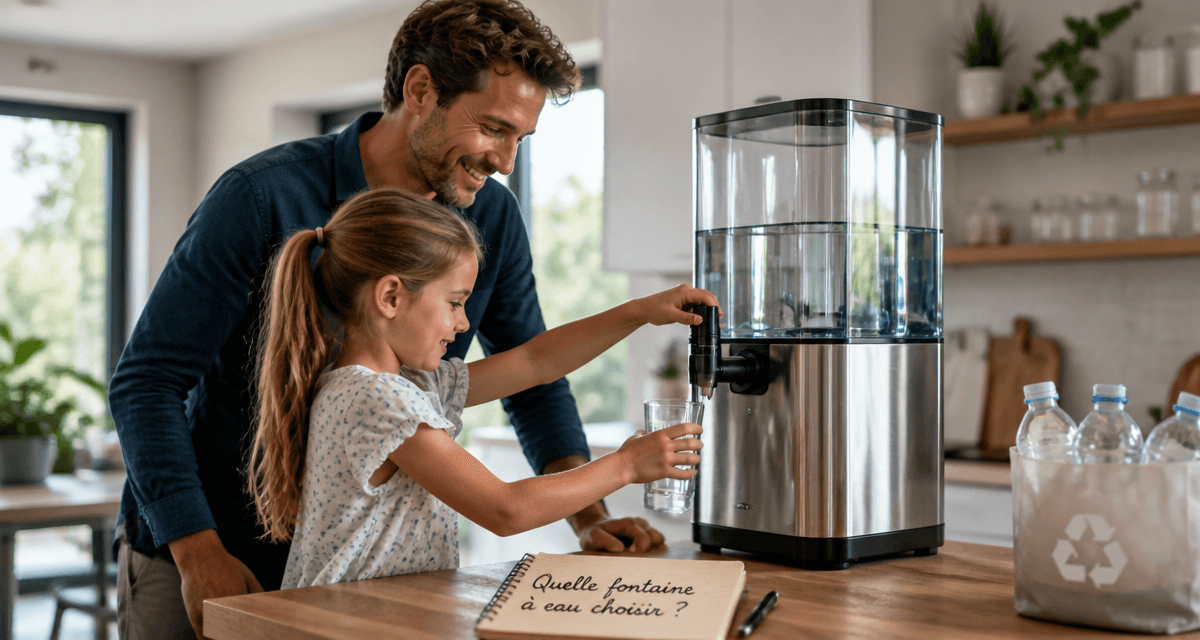 quelle fontaine à eau choisir dans une cuisine moderne
