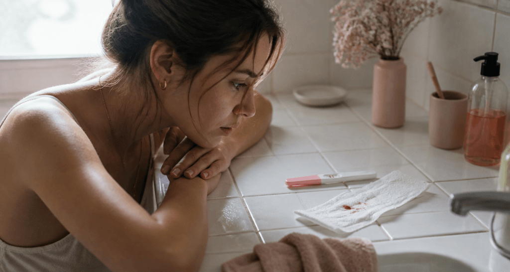 témoignage de femme enceinte ayant eu leur règles test grossesse sang