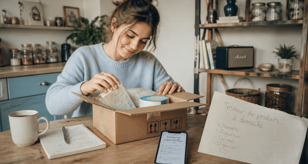 testeur de produits rémunéré à domicile gratuit