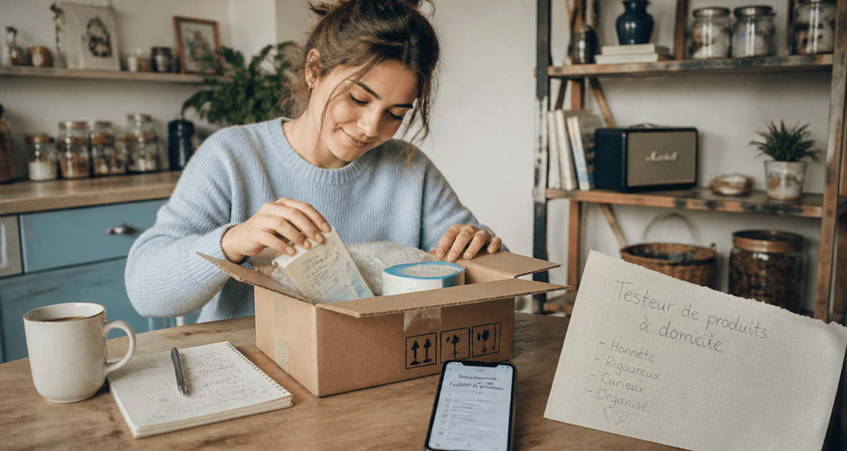 testeur de produits rémunéré à domicile gratuit