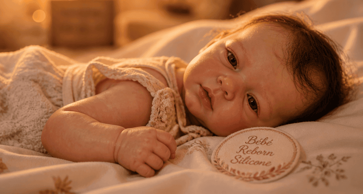 vrai bébé reborn en silicone réaliste couché