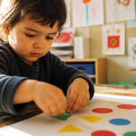 activité gommette maternelle enfant