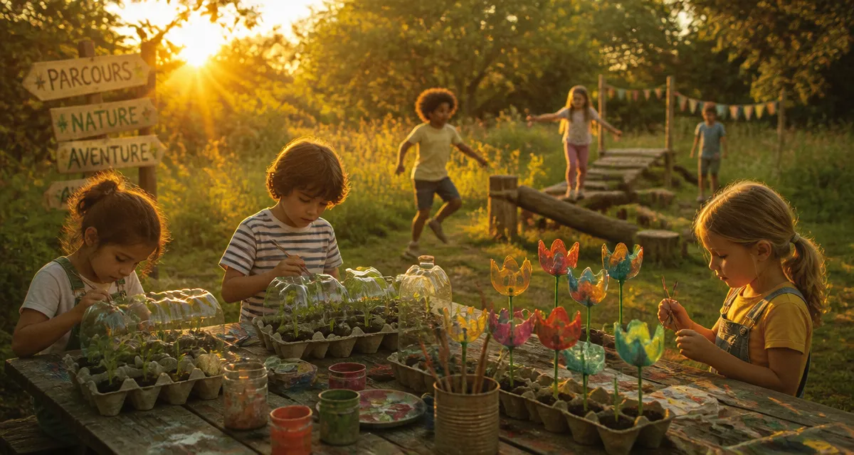 activité printemps enfants jardin motricité fine