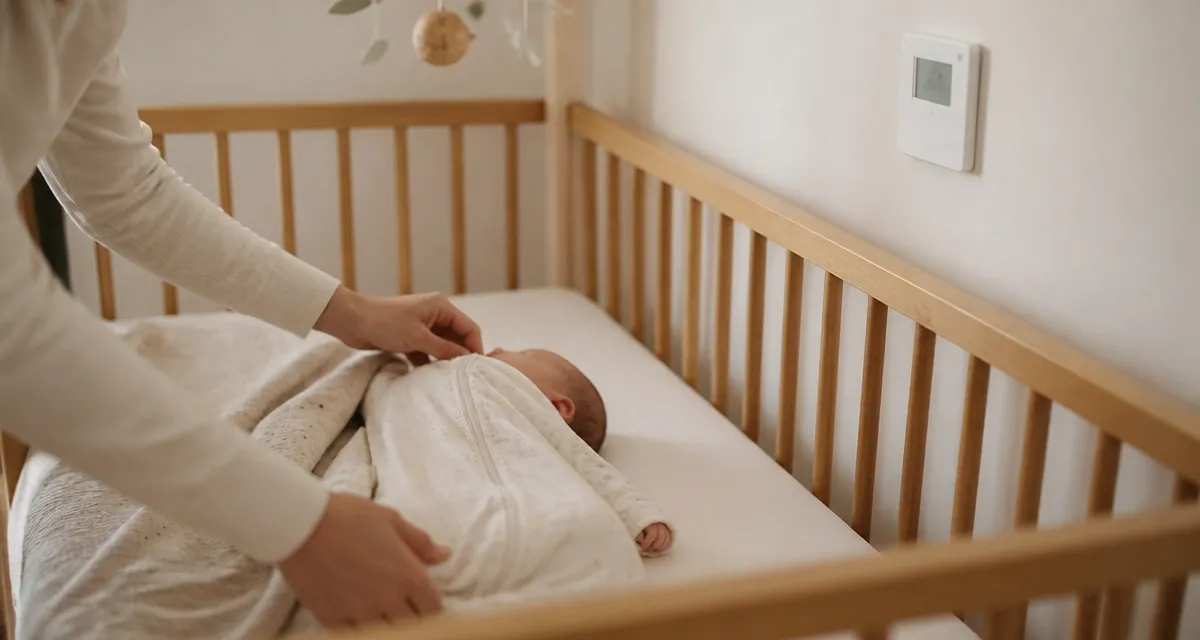 Bébé dort sur le cote dans un lit sécurisé, sur le dos, sans objets mous