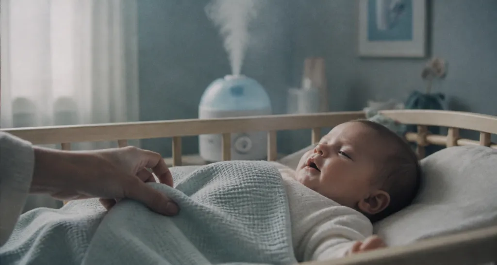 bébé voix cassée sans fièvre sans toux couché berceau