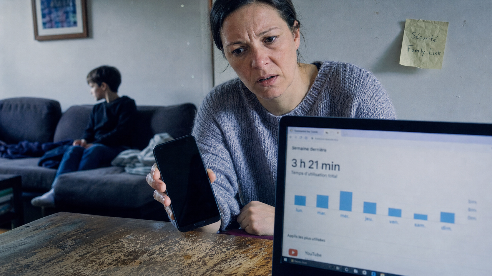 Contourner family link : parents et contrôle parental sur smartphone