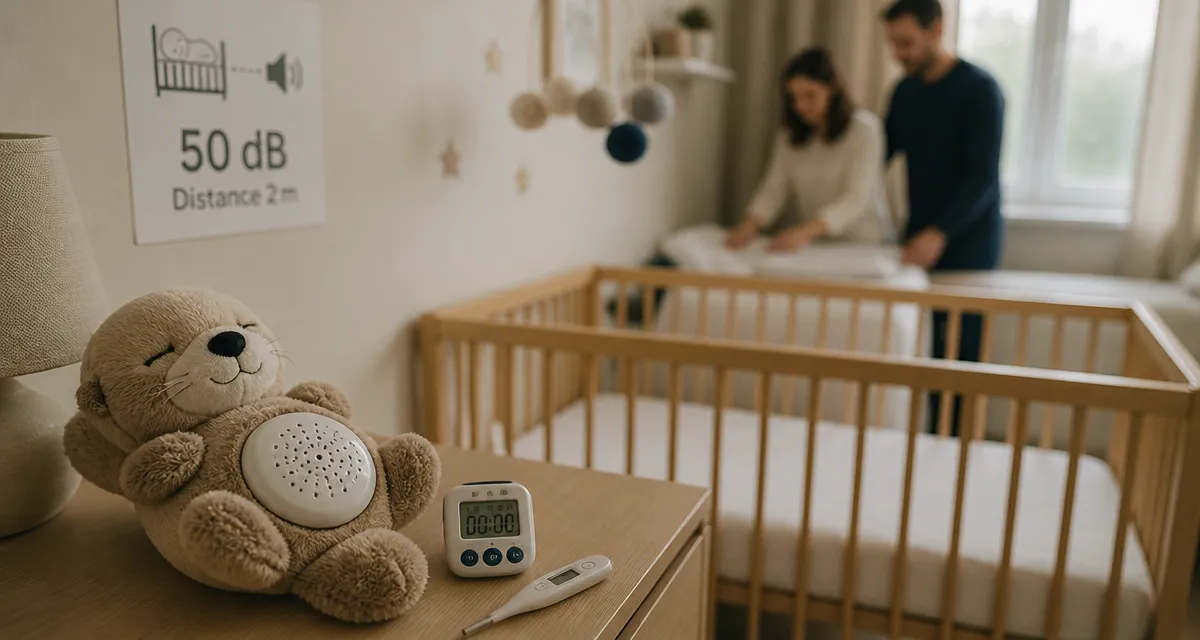 Peluche bruit blanc avis pédiatre, sécurité chambre bébé