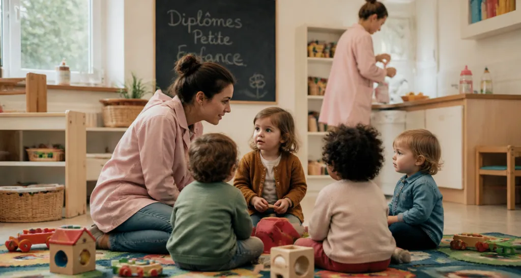 quel diplome pour travailler en creche educatrice enfants