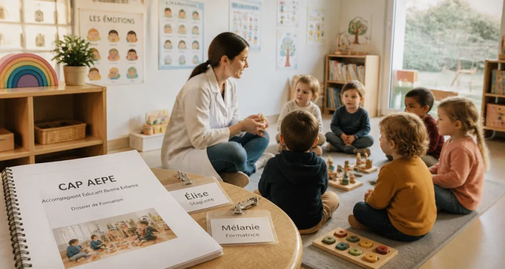 travailler en crèche formation éducatrice