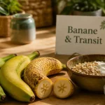 La banane constipe t elle ? Bananes vertes et mûres sur petit-déjeuner
