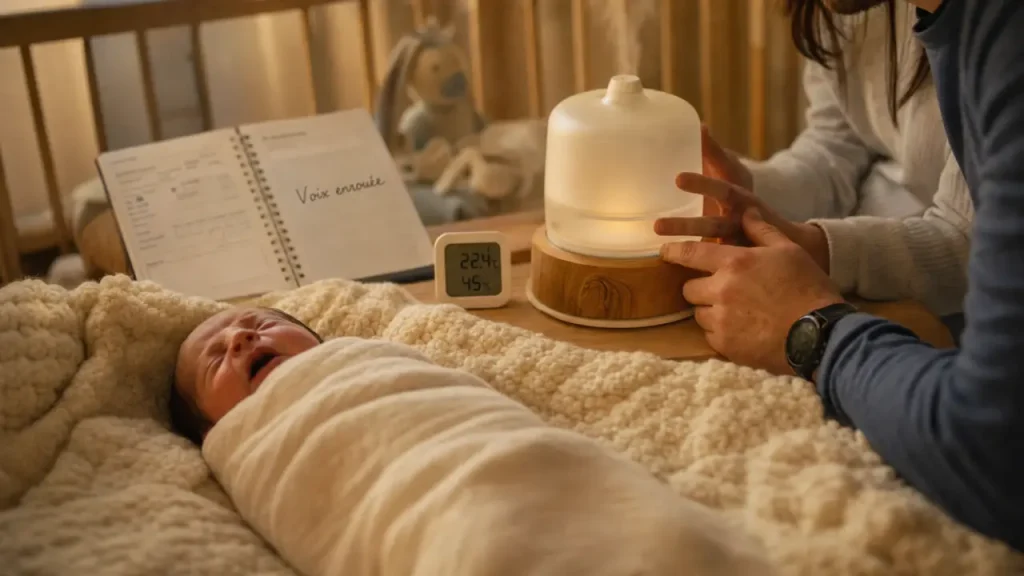 Bébé enroué : quand s’inquiéter, consulter ou appeler le 15 ?