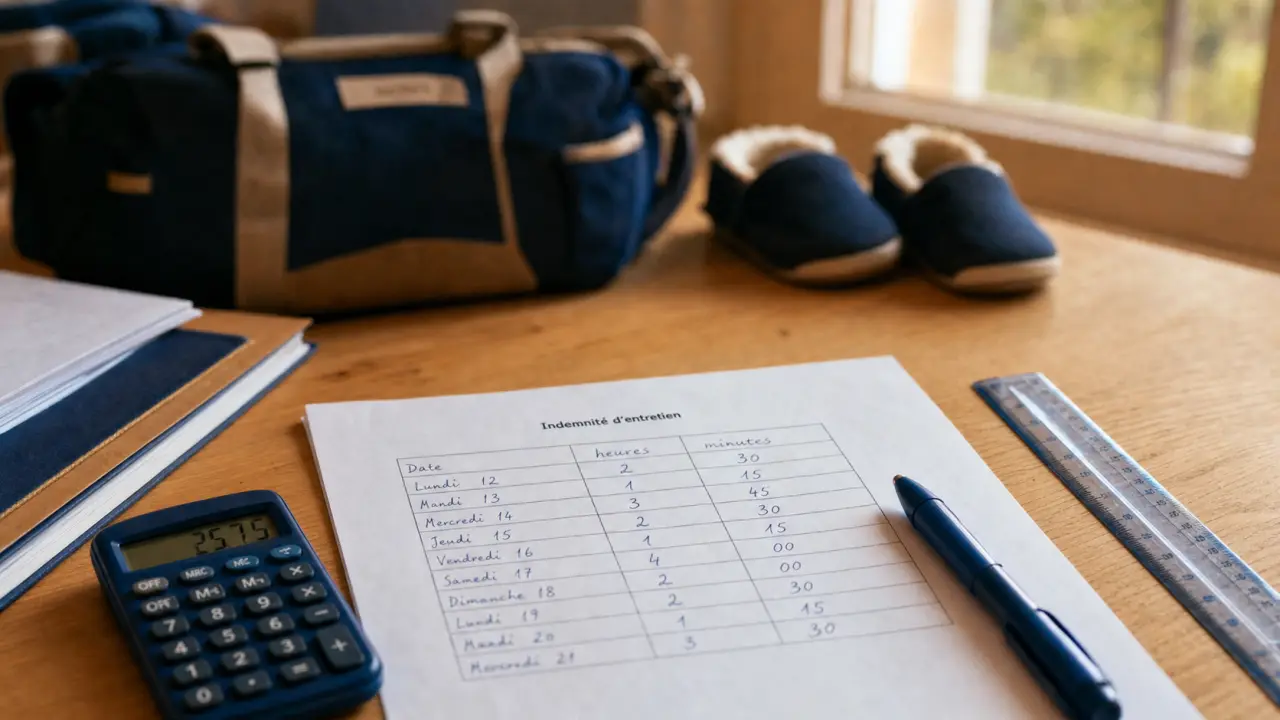 Indemnité entretien assistante maternelle : calcul des montants légaux