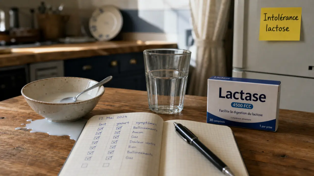 Intolérance au lactose symptome : symptômes digestifs et aliments mieux tolérés