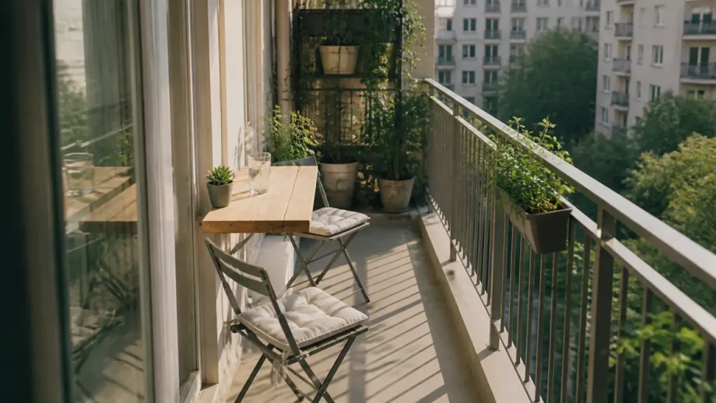 Un balcon bien aménagé tient à trois choix, l’usage, la forme et le mobilier
