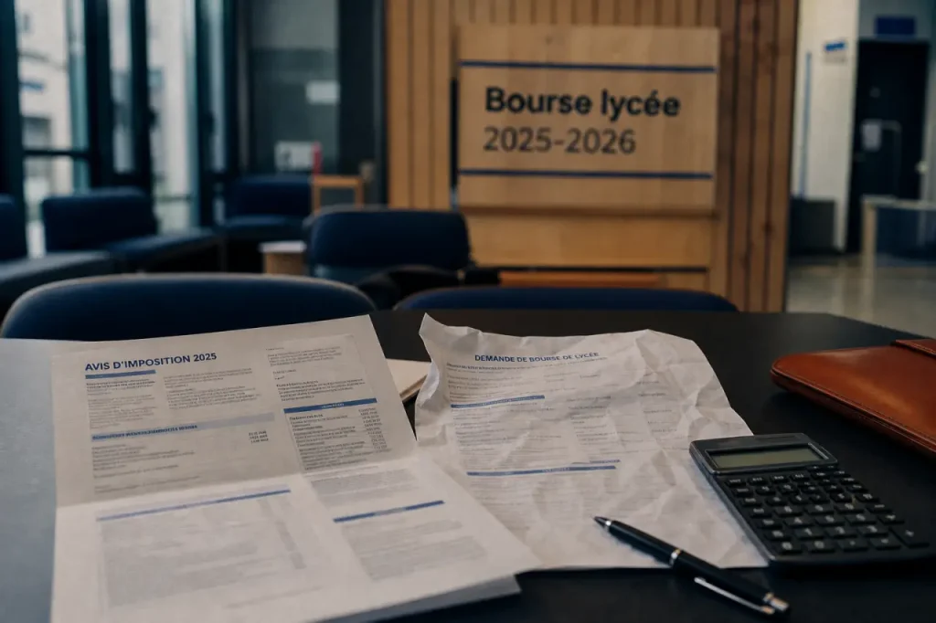 Bourse de lycée 2025-2026 : 6 échelons, de 495 € à 1 053 € et un calendrier à respecter