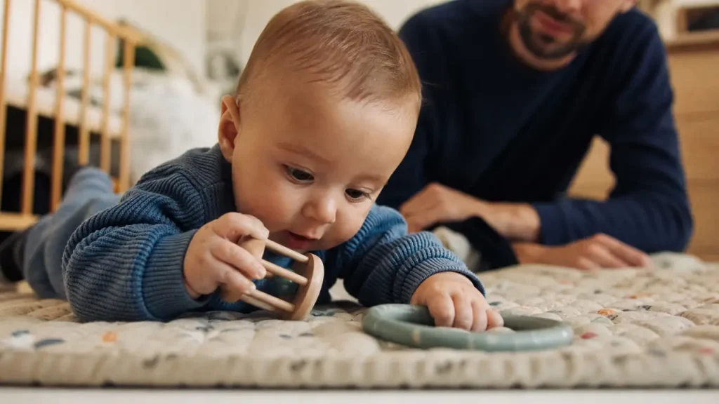 Bébé de 5 mois : motricité, sommeil et repères pour savoir s’il se développe bien