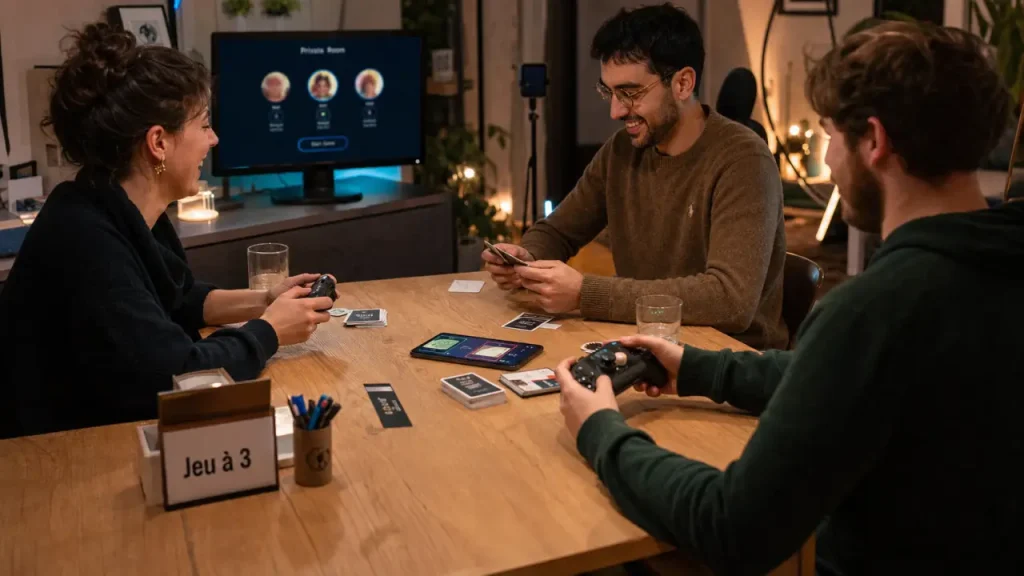 Quel jeu à 3 choisir ? En ligne, sur mobile, autour d’une table ou sur PC