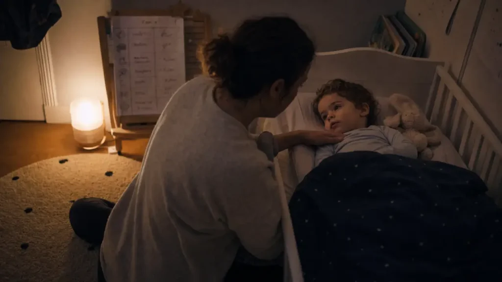 Sommeil d’un enfant de 2 ans : 11 à 12 heures, sieste et réveils nocturnes à surveiller