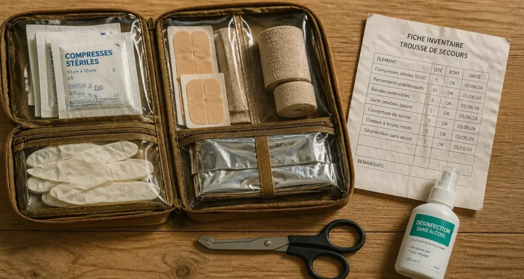 Trousse de secours complète : 41, 47 ou 80 pièces pour sécuriser chaque situation
