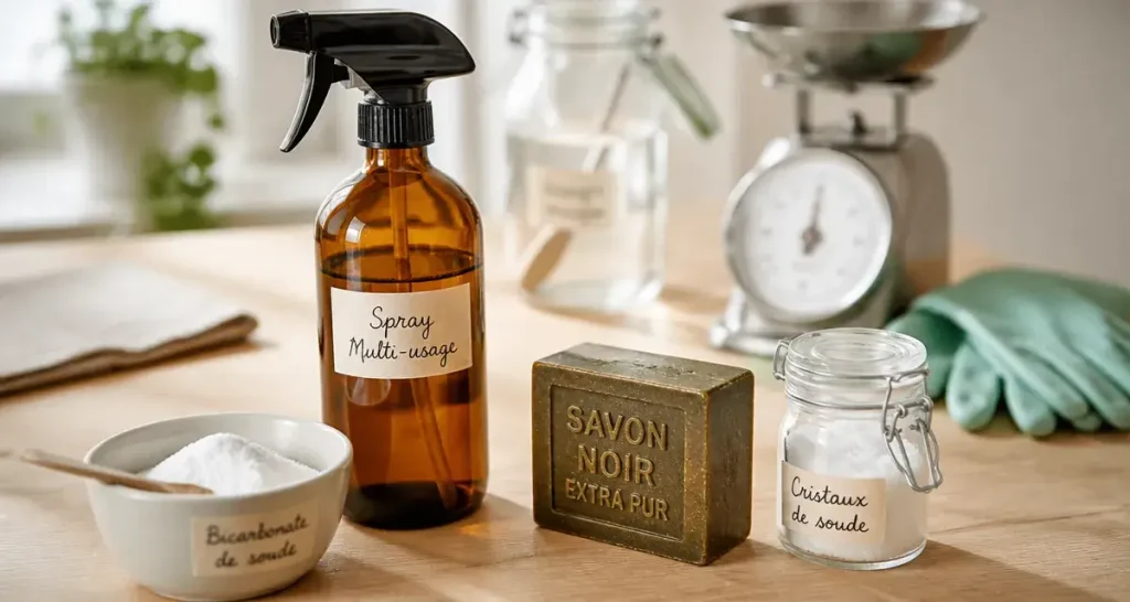 Fabriquer ses produits ménagers : recettes, dosages et précautions pour une maison saine