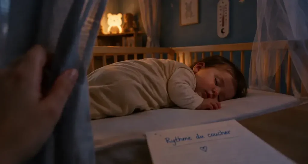 Sommeil d’un bébé de 7 mois : des repères souples pour des nuits plus sereines